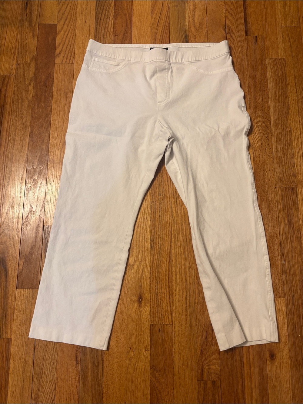 Peace of Cloth Men's White Chino Pants